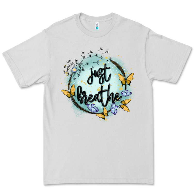 Just Breathe Premium Tee by MaliasSmallBusiness | Teevron