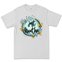 Dove Grey just breathe Premium Tee - MaliasSmallBusiness