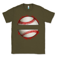 Army Green personalized baseball Classic Tee - Artiststas