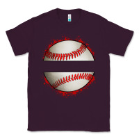 Plum personalized baseball Classic Tee - Artiststas