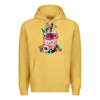 Antique Gold Mexican Day Of The Dead Skulls Coffee Cup Premium Hoodie - FaDigitalArtStudio