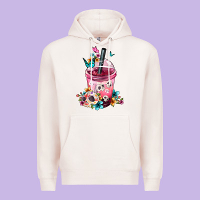 Mexican Day Of The Dead Skulls Coffee Cup Premium Hoodie Designed By Fadigitalartstudio