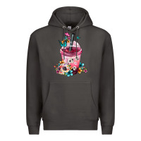 Smoke Mexican Day Of The Dead Skulls Coffee Cup Premium Hoodie - FaDigitalArtStudio
