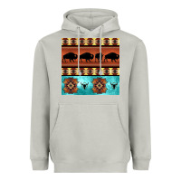 Moon Dust native american aztec seamless pattern 2 Heavyweight Hoodie - BundleAndBundleShop