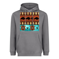 Storm native american aztec seamless pattern 2 Heavyweight Hoodie - BundleAndBundleShop