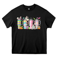 Black retro groovy easter Heavy Core Tee - MaliasSmallBusiness