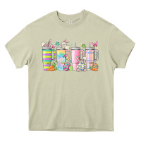 Mossy retro groovy easter Heavy Core Tee - MaliasSmallBusiness