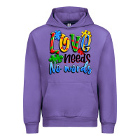 Tulip love needs no words Urban Hoodie - Artiststas