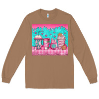 Toasted Coconut pink christmas coffee Long Sleeve Tee - Jasminsmagicworld