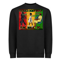 Black rosa sat so ruby could walk so kamala could run tu Heavyweight Sweatshirt - CowGirlArtShop