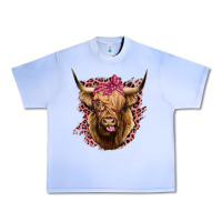 Grape Ice Highland cow Urban Heavy Tee - Bettercallsaul