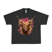 Pigment Black Highland cow Urban Heavy Tee - Bettercallsaul