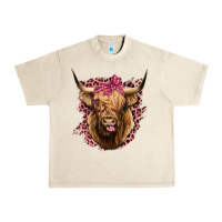 Sandshell Highland cow Urban Heavy Tee - Bettercallsaul