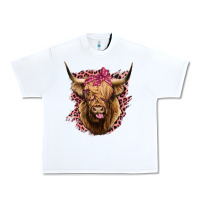 White Highland cow Urban Heavy Tee - Bettercallsaul