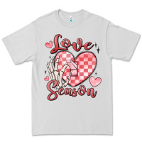 Dove Grey love season Premium Tee - MaliasSmallBusiness