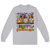 Moon Dust Happy Halloween Gnomes Long Sleeve Tee - texasbilliewilder