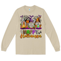 Mushroom Happy Halloween Gnomes Long Sleeve Tee - texasbilliewilder