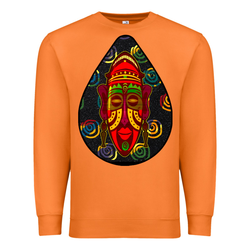 African Masks Teardrop  6 Premium Sweatshirt by BundleAndBundleShop | Teevron