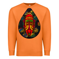 Carrot african masks teardrop  6 Premium Sweatshirt - BundleAndBundleShop