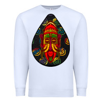 White african masks teardrop  6 Premium Sweatshirt - BundleAndBundleShop