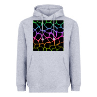 Heather Grey giraffe glitter seamless pattern Heavyweight Hoodie - BundleAndBundleShop