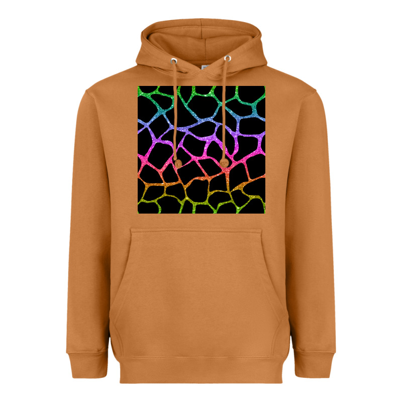 Giraffe Glitter Seamless Pattern Heavyweight Hoodie by BundleAndBundleShop | Teevron
