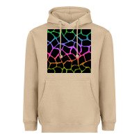 Mushroom giraffe glitter seamless pattern Heavyweight Hoodie - BundleAndBundleShop