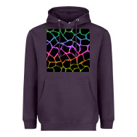 Plum giraffe glitter seamless pattern Heavyweight Hoodie - BundleAndBundleShop