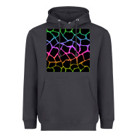 Smoke giraffe glitter seamless pattern Heavyweight Hoodie - BundleAndBundleShop