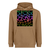 Toasted Coconut giraffe glitter seamless pattern Heavyweight Hoodie - BundleAndBundleShop