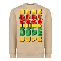 Mushroom unapologetically dope cowgirl Heavyweight Sweatshirt - CowGirlArtShop