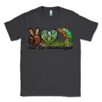 Smoke Peace Love Chameleon Lizard Classic Tee - LillyAllenDesigns