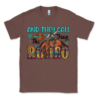Chestnut and they call the thing rodeo Classic Tee - Artiststas