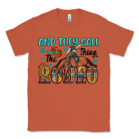 Copper and they call the thing rodeo Classic Tee - Artiststas