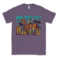 Lavender and they call the thing rodeo Classic Tee - Artiststas