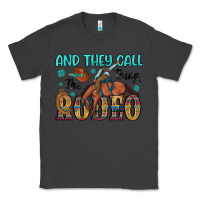 Smoke and they call the thing rodeo Classic Tee - Artiststas