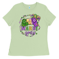 Matcha mardi gras game Ladies Tee - MaliasSmallBusiness