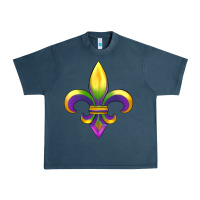Midnight Navy mardi gras Urban Heavy Tee - RanaPortraitStore