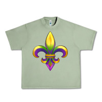 Oil Green mardi gras Urban Heavy Tee - RanaPortraitStore