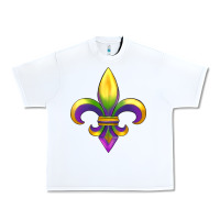 White mardi gras Urban Heavy Tee - RanaPortraitStore