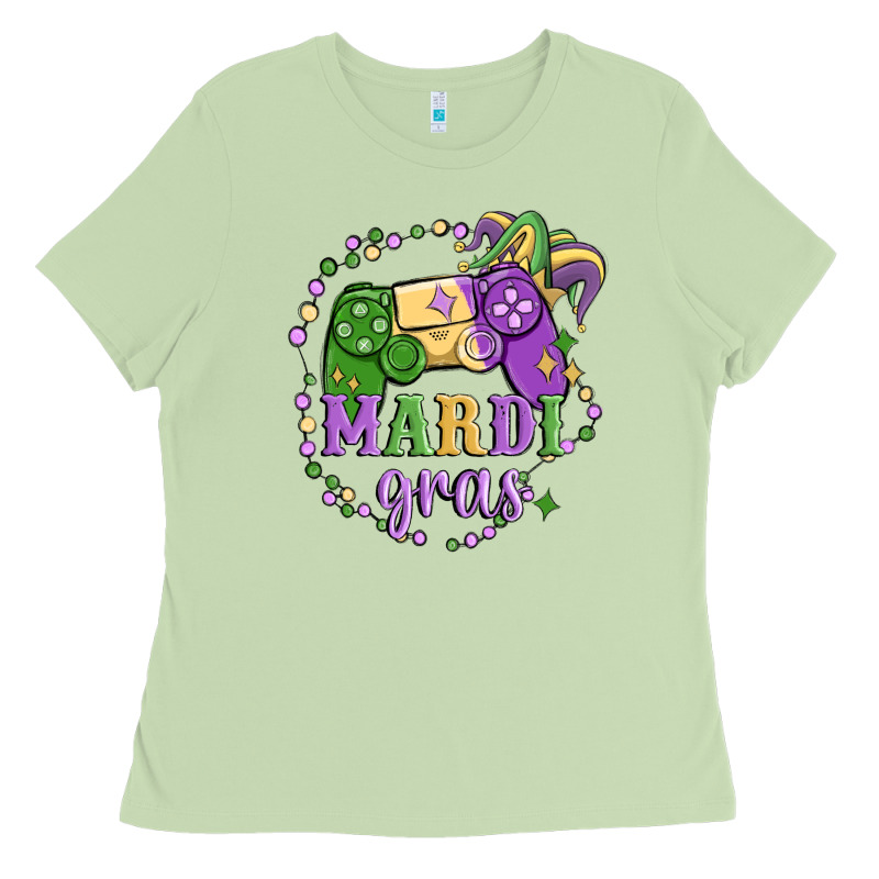 Mardi Gras Game Ladies Tee by MaliasSmallBusiness | Teevron