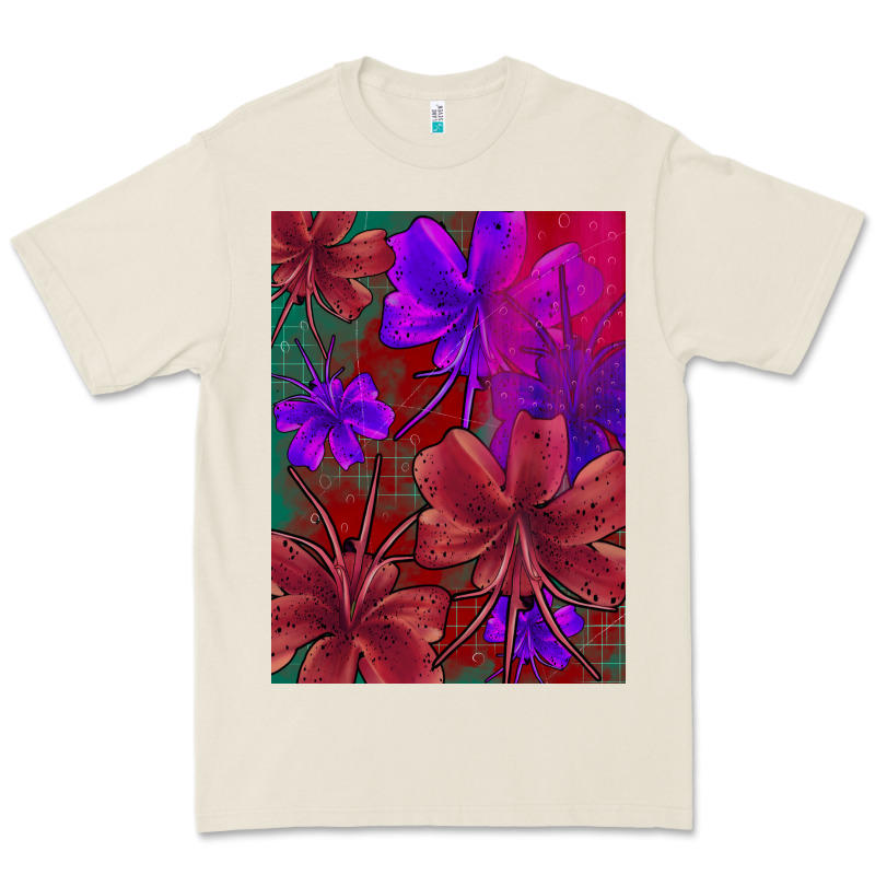 Floral Pattern Premium Tee by JahusDesignShop | Teevron