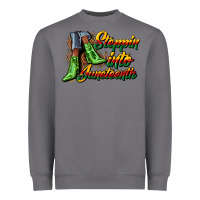 Storm steppin into juneteenth heels Heavyweight Sweatshirt - CowGirlArtShop