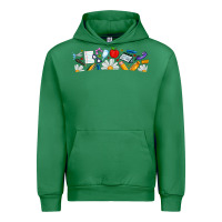Emerald Best Teacher Ever Urban Hoodie - CowhideDigitalArt