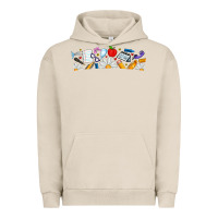 Pigment French Oak Best Teacher Ever Urban Hoodie - CowhideDigitalArt
