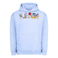 Pigment Grape Ice Best Teacher Ever Urban Hoodie - CowhideDigitalArt
