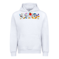 White Best Teacher Ever Urban Hoodie - CowhideDigitalArt