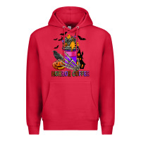 Cardinal Horror Coffee Premium Hoodie - FaDigitalArtStudio