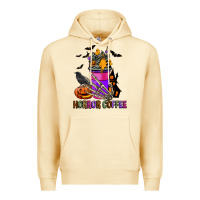 Pina Colada Horror Coffee Premium Hoodie - FaDigitalArtStudio