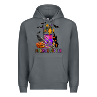 Rock Horror Coffee Premium Hoodie - FaDigitalArtStudio